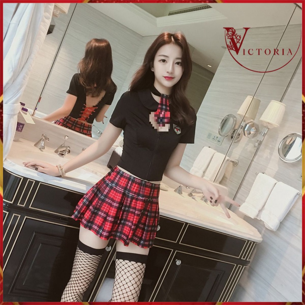 Victoria Longnight Uniform European and American Students Wear Uniforms Cosplay 3112