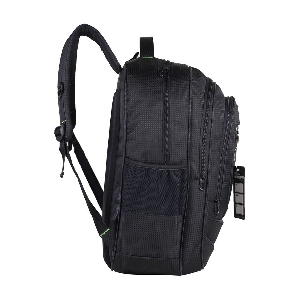 Tas Pria Extreme Polos Hitam Scotlite sekolah SD SMP SMA Backpack Free Raincover Harga Murah Bahan Awet Tebal Terjangkau