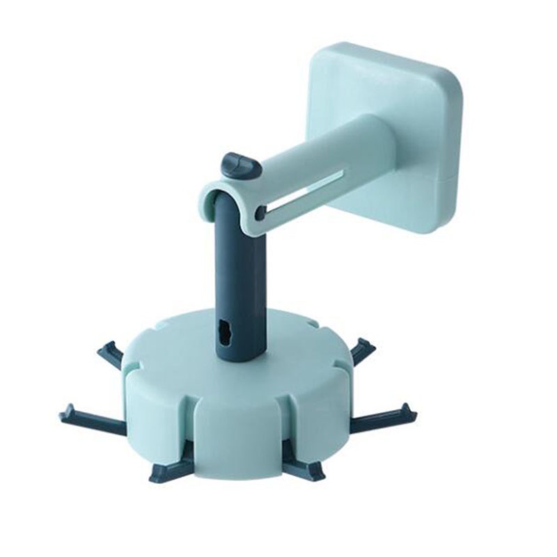 [AIYU] Baju Kaos Distro Pria Wanita Lengan Pendek Multifungsi Rotating Hook Free Punch Kait Dapur Viscose Kuat Hiasan Dinding Rumah Kreatif