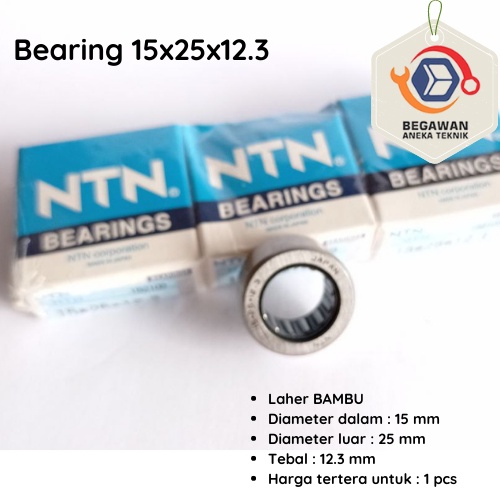 Laher 15 x 25 x 12.3 NEEDLE Laher NTN