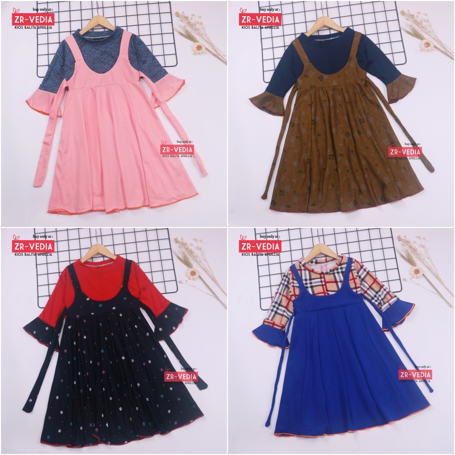 Gamis Aisyah uk 3-9 Tahun [EXPORT] Dres Ngaji Baju Anak Perempuan Murah Gamis Lebaran Panjang Adem Kiosbalitaaprillia