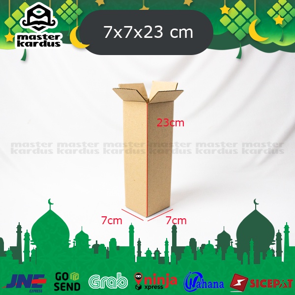

Box Kardus Packing Botol Tumbler Tumblr Termos Payung Ukuran 7x7x23 cm Polos