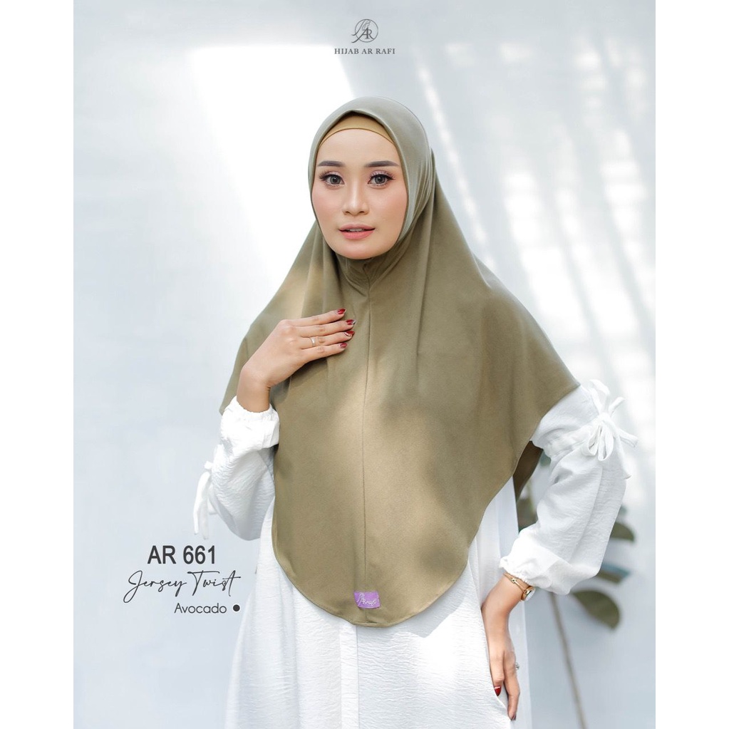 ARRAFI HIJAB TERBARU 2023 661 Jersey Twist