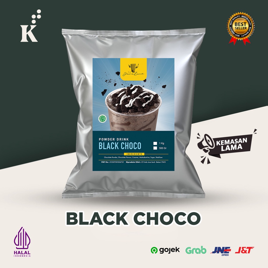 Bubuk Minuman Bubble Powder Drink Rasa Black Choco Not Oreo ORIGINAL