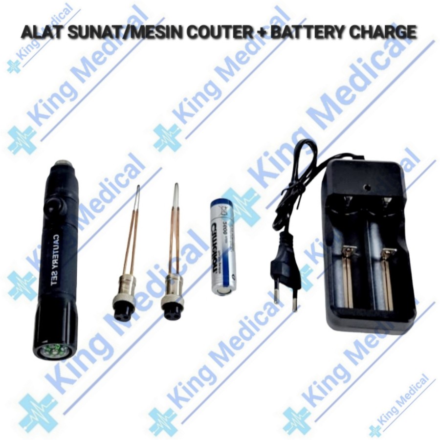 Alat Sunat/Mesin Cauter Alat Khitan Batre + Battery charge