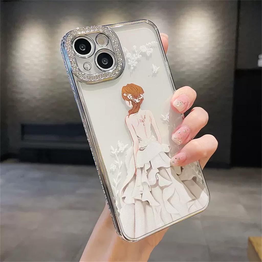 Soft Case Pelindung Kamera Bahan TPU Shockproof Untuk iPhone 14 Pro Max Plus 14 13 12 11 Pro Max