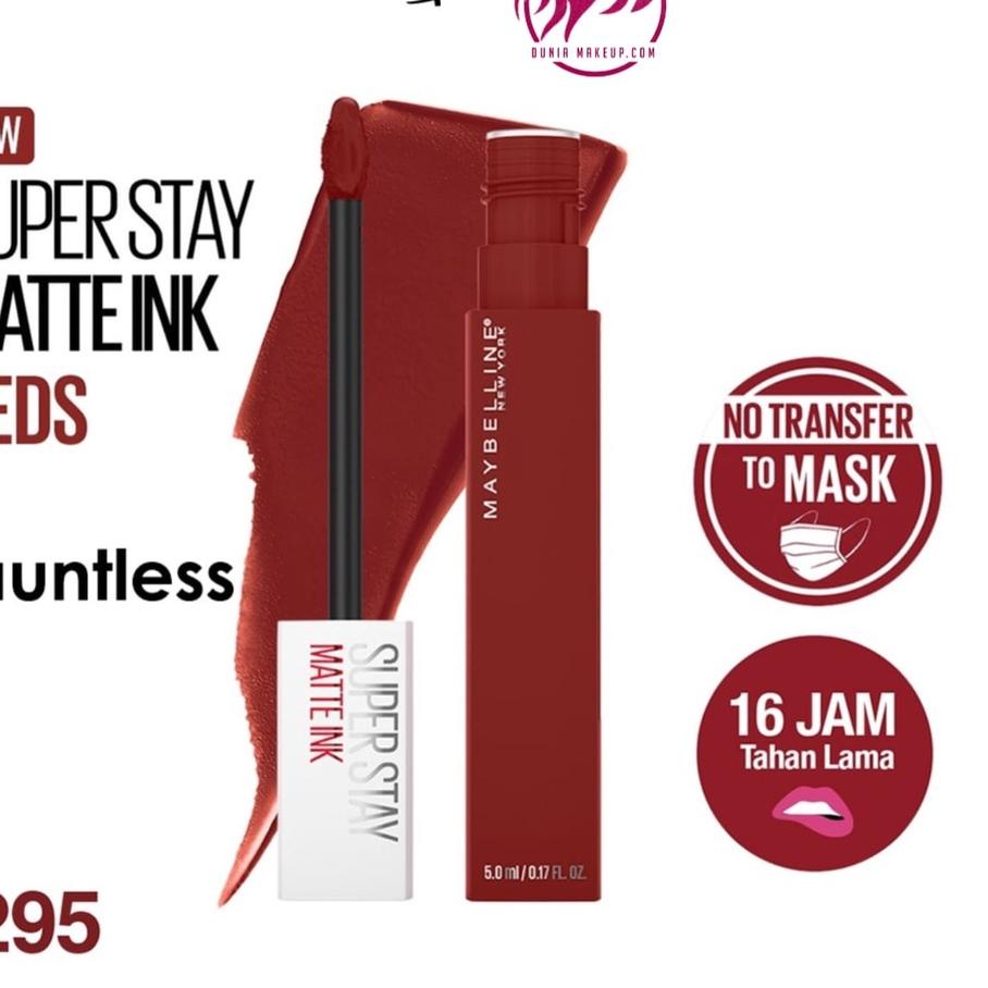 AAL469 Maybelline Superstay Matte Ink Liquid Lipstick 295 dauntless, |||