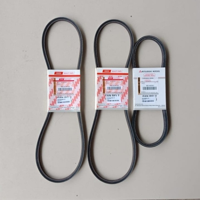 Van Belt SET Power Steering dan Dinamo Alternator Asli L300 Diesel