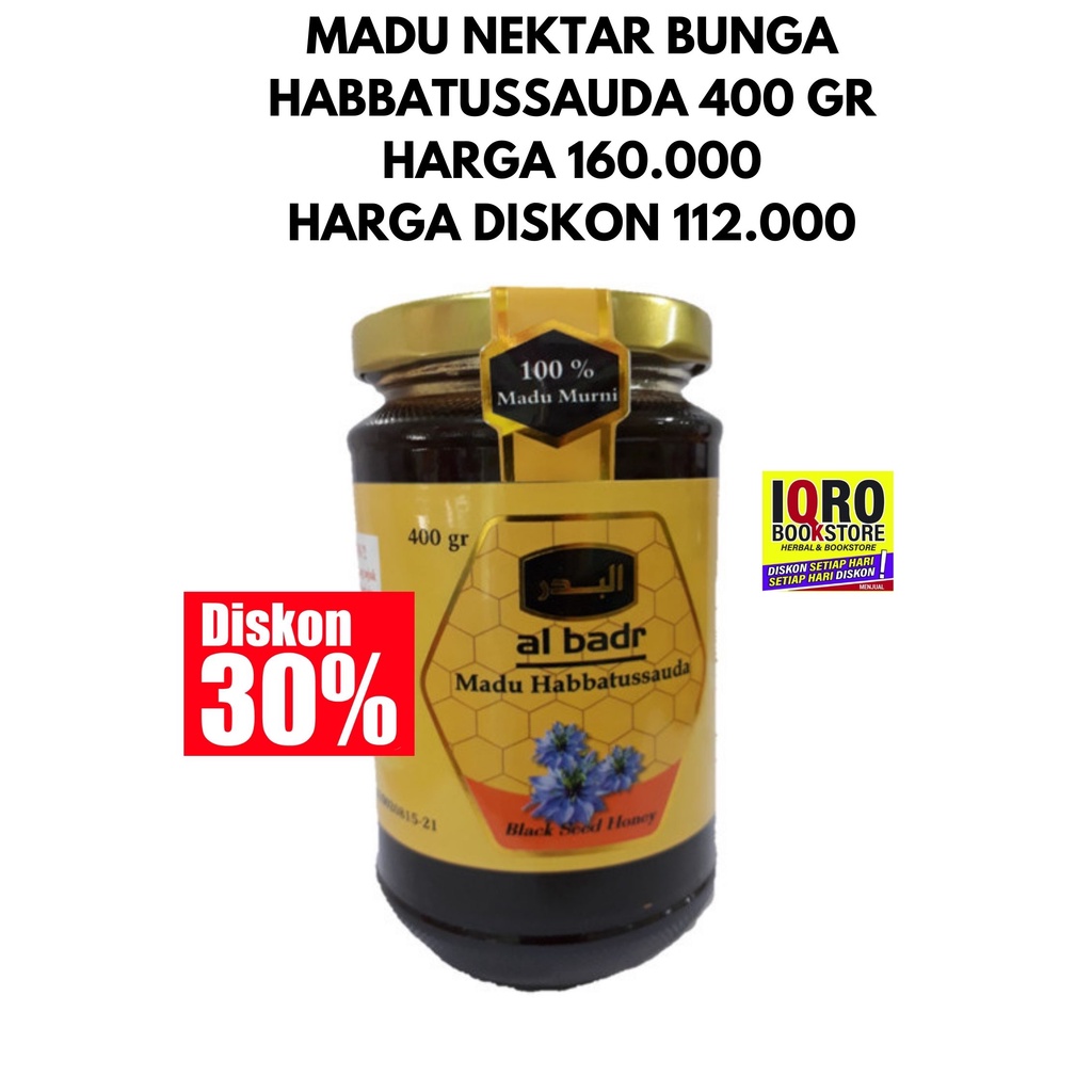 

Madu Habbatusauda Al Badr 400gr