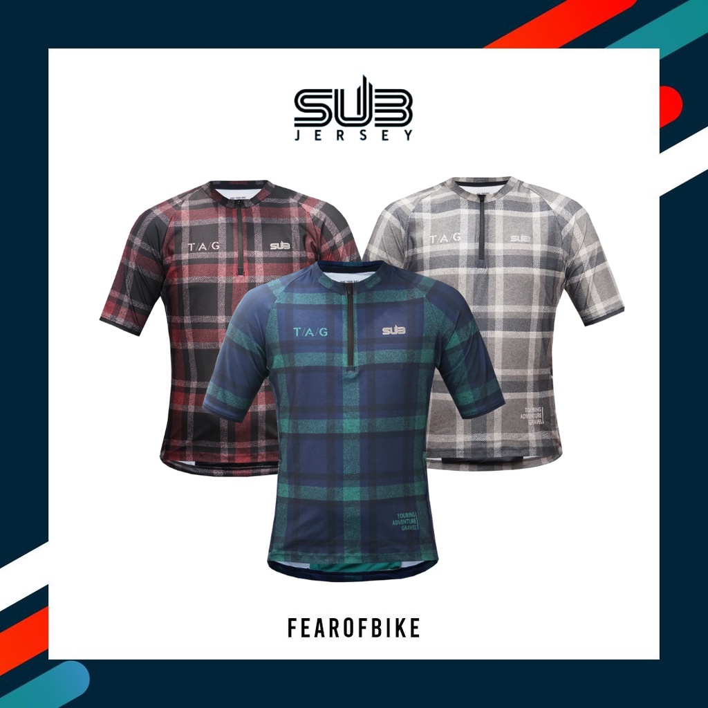 Sub Jersey Collection GRAVEL TAG  Flanel Short SubJersey Sepeda