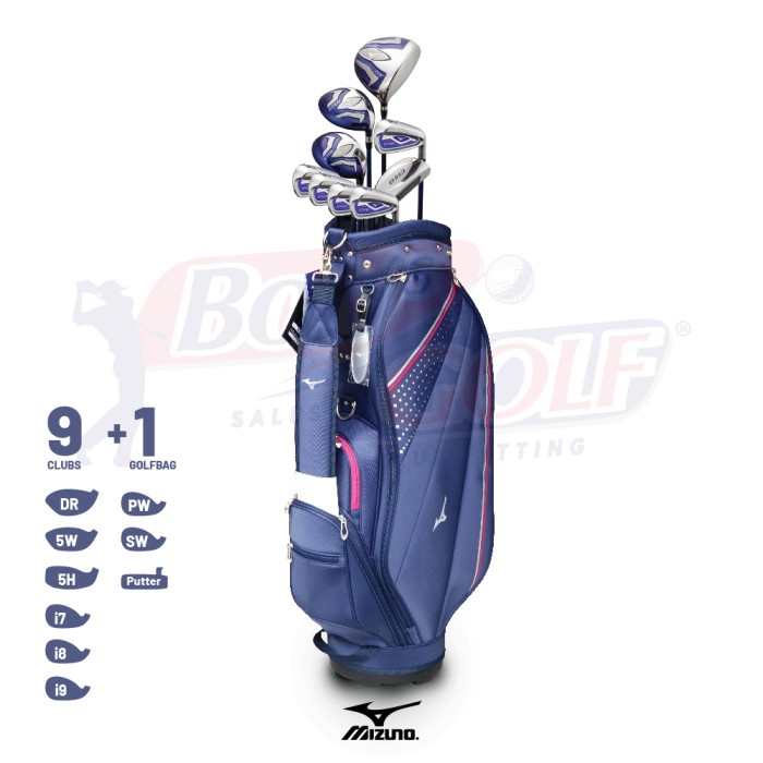 Stick Stick Golf Fullset Ladies Mizuno Efil 8 - New / Authentic