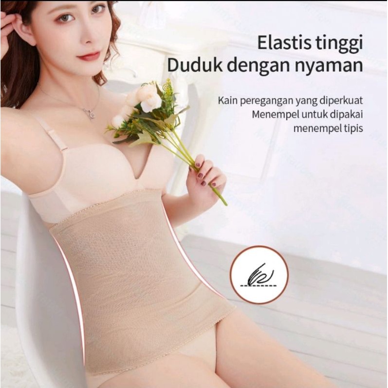Korset Waist Trainer Slimming Kurva Body Shaper Pengecil Perut Buncit