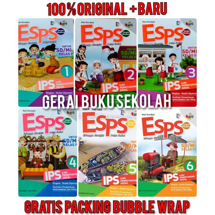 

Buku ESPS IPS Kelas 1 2 3 4 5 6 SD K13N Erlangga Best Seller