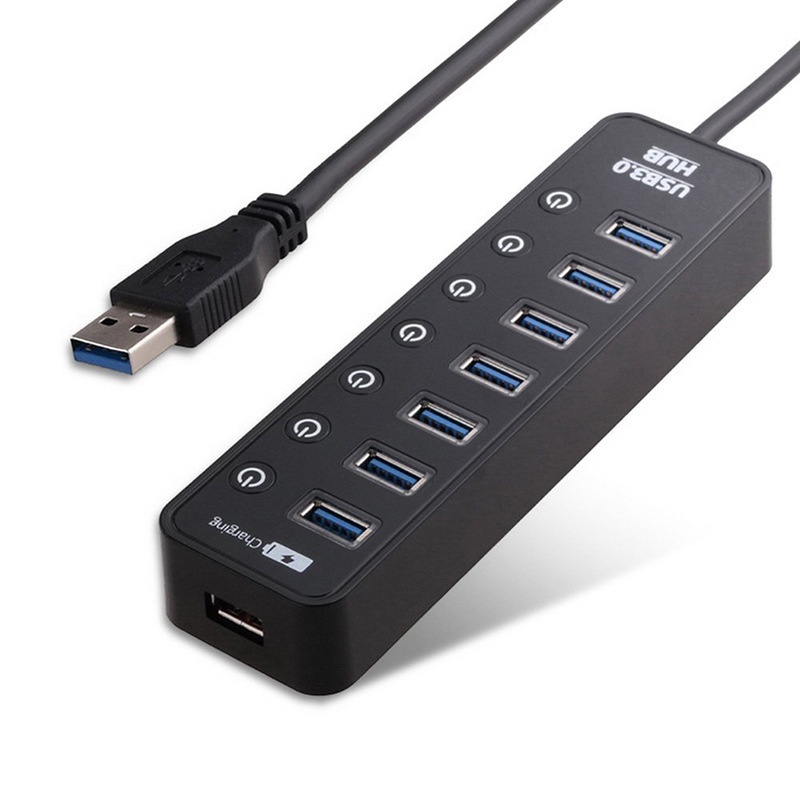 Hub USB 3.0 HUB HUB USB 3.0 HUB HUB 7port USB 3.0 Pembagian HUB 7port USB 3.0 HUB Ekspanding