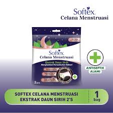 Softex Celana Menstruasi Ekstrak Daun Sirih 2s