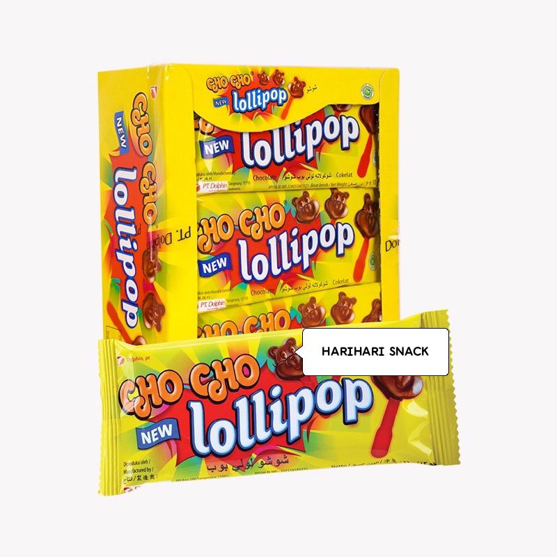 

CHO-CHO LOLLIPOP COKLAT 8G - ISI 24