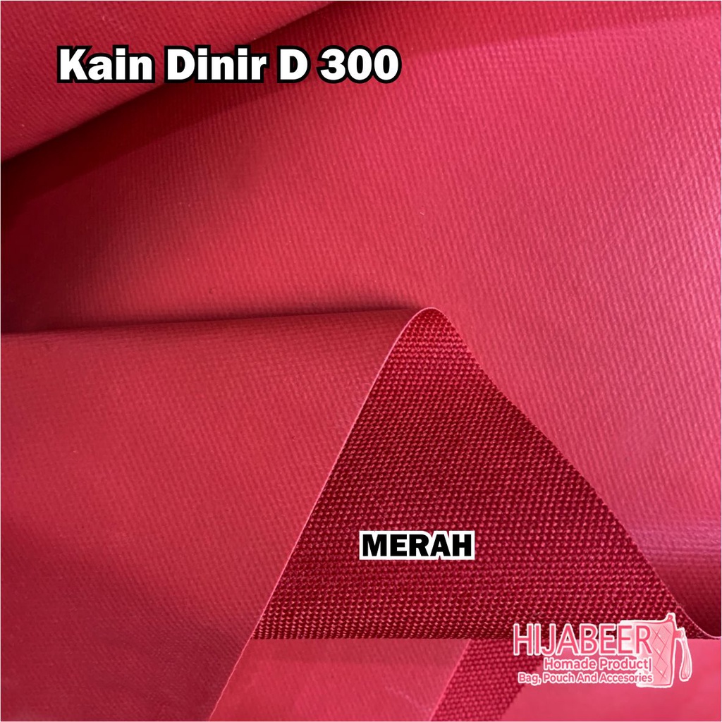 Permeter Kain Dinir Kain Kulit Imitasi D300 Bahan Tas Dinier Bahan Coating PVC Polyester