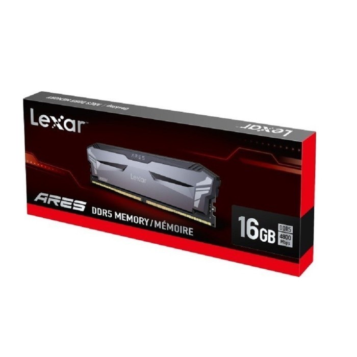 Memory RAM LEXAR ARES DDR5 16GB PC4800 LONGDIMM- Lexar DR5 16GB PC4800
