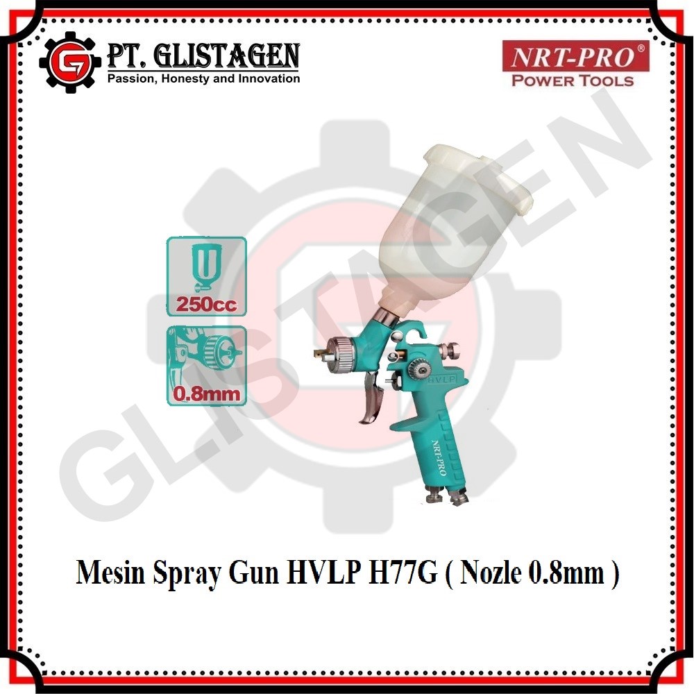 Spray Gun HVLP Alat Semprot Cat Low Pressure SHOGUN NRT-PRO H88G H77G