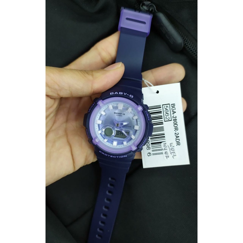 Jam Tangan Wanita Baby-G BGA-280DR-2ADR Original
