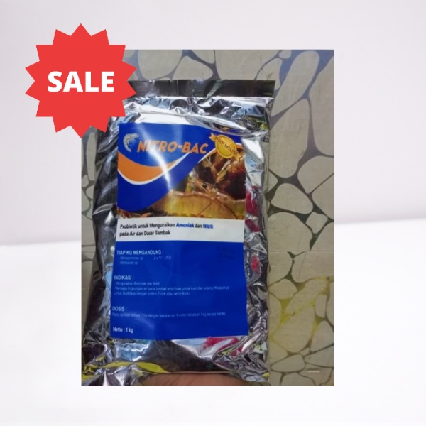 Probiotik nitrobacter 1kg / nitrobacter / probiotik ikan / probiotik udang / probiotik bioflok / kol