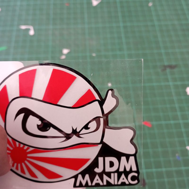 Stiker Curting JDM Maniac Ninja