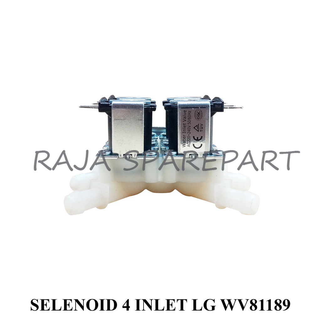 Selenoid  / Water Inlet Mesin Cuci LG FRONT LOADING 4 INLET WV81189