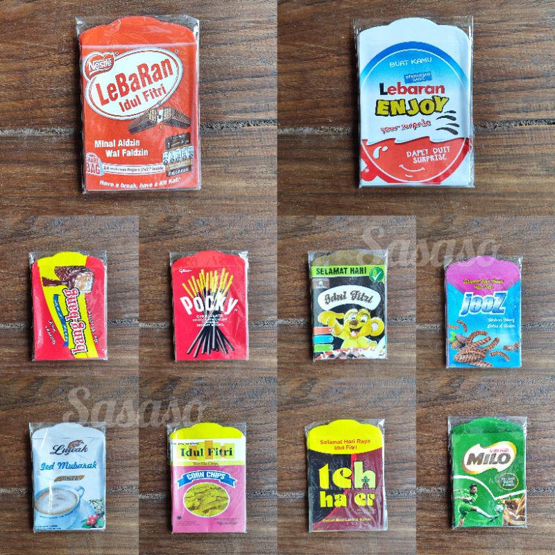 

AMPLOP LEBARAN SNACK UNIK ISI 10PCS