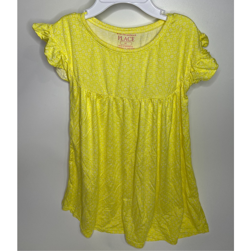 A5023-A5024 THE CHILDREN'S PLACE yellow dress / baju anak kecil bayi remaja girl bodysuit jumper pakaian perempuan laki laki cowo cewe cewek cowok kemeja overall lucu unik imut gemas gemes murah sisa ekspor export kaos kaus