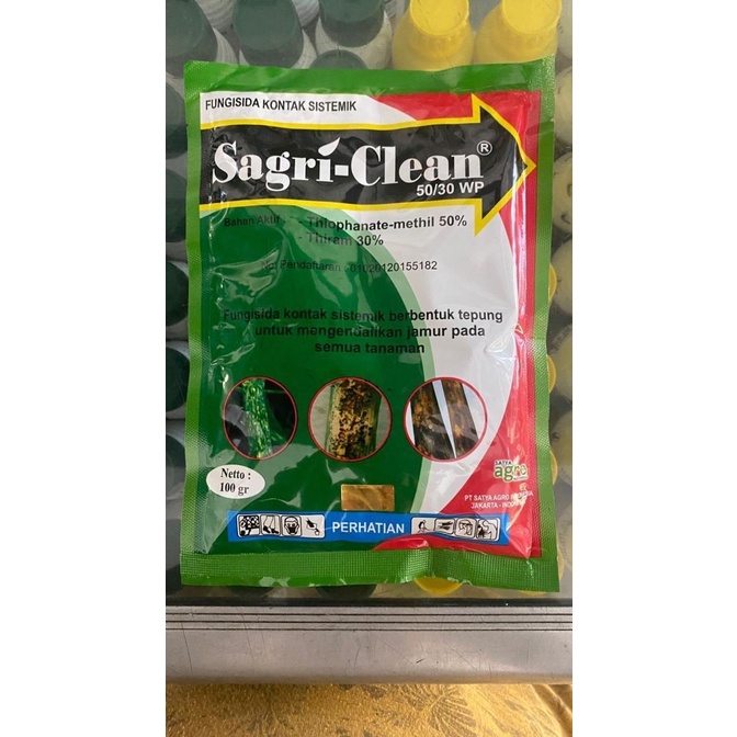 Fungisida Sagri-Clean 50/30WP isi 100gr dr Satya Agro R