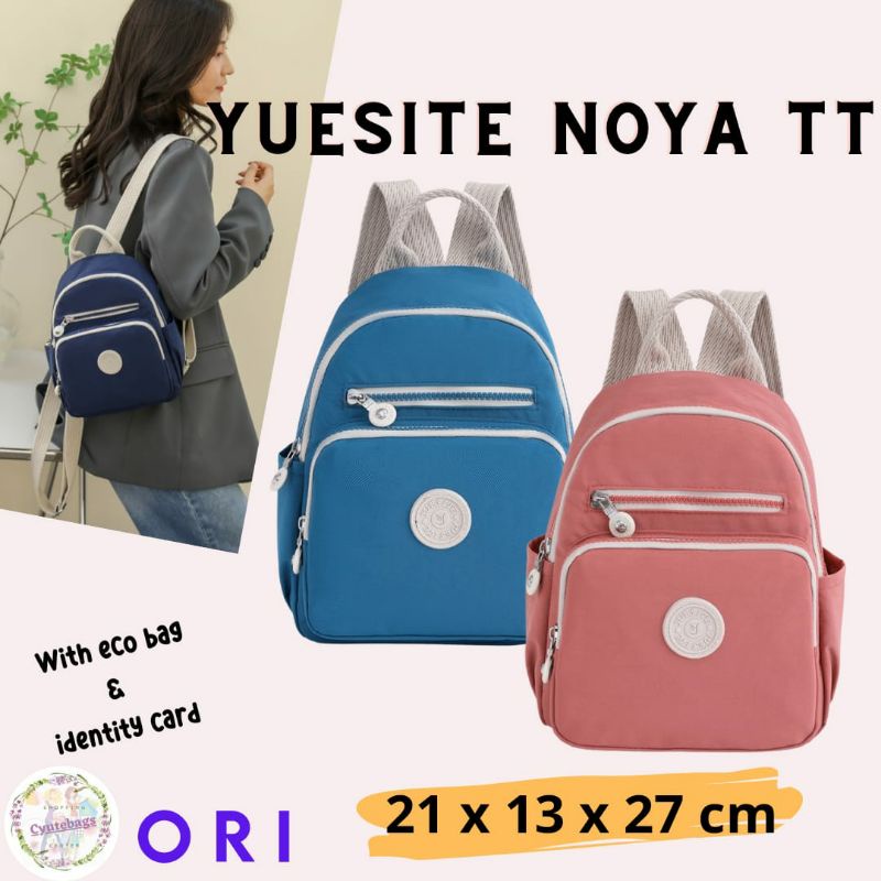 TAS RANSEL WANITA KECIL YUESITE NOYA SMALL BACKPACK KEKINIAN KOREA STYLE