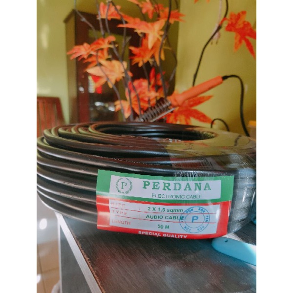 KABEL SPEAKER PERDANA 2X1,5 TEMBAGA FULL