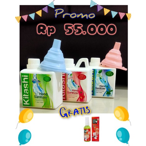Kitashi Hand Sanitizer Jerigen 500ml