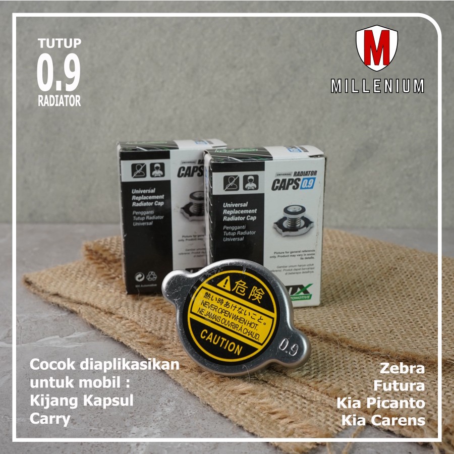 TUTUP RADIATOR CAP 0.9 MOBIL KIJANG CARRY ZEBRA FUTURA HIGH QUALITY