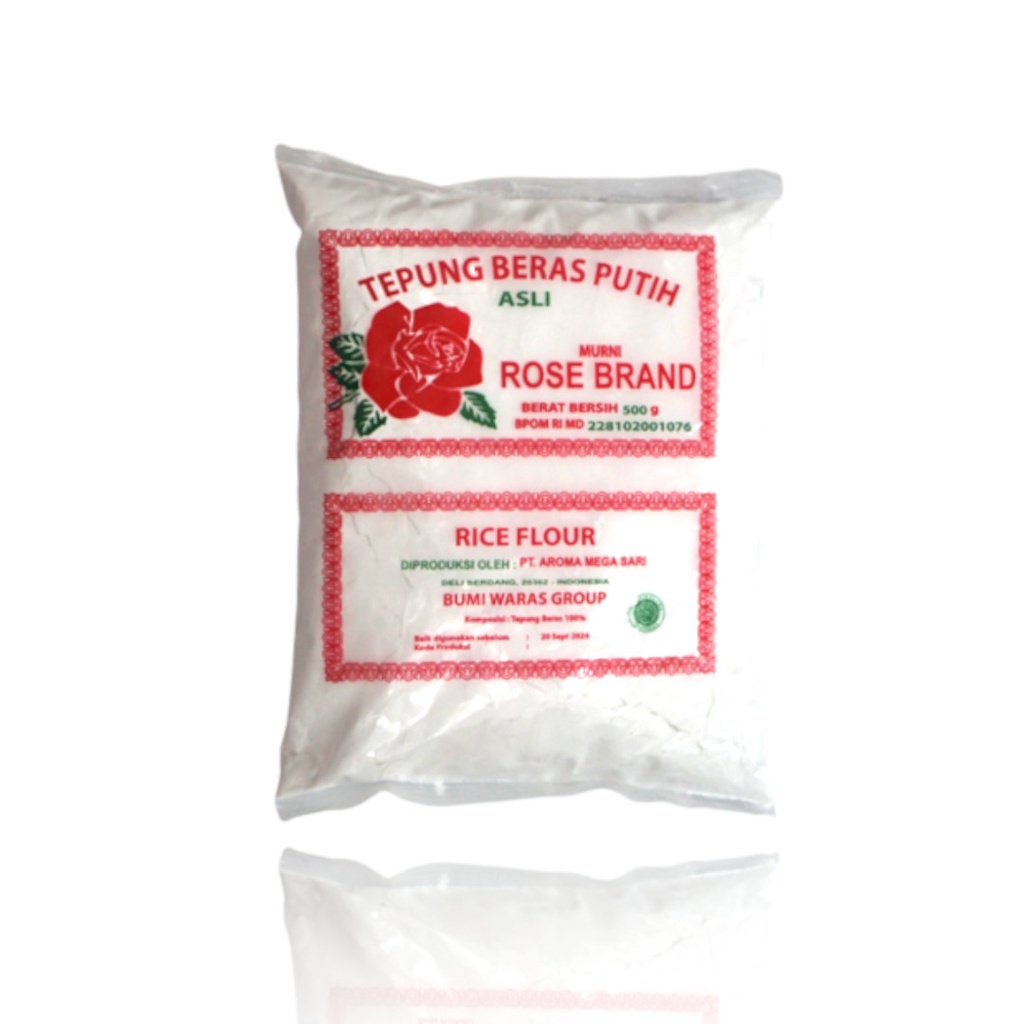 Tepung Beras Rose Brand 500GR Tepung Beras Putih