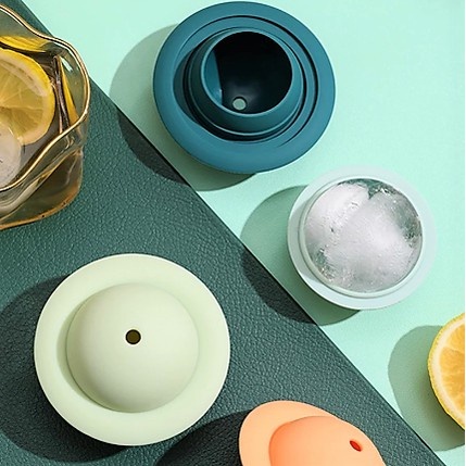 Cetakan Es Batu Bulat UFO Silikon Cetakan Serbaguna Ice Cube Tray Silicone Bentuk Ufo