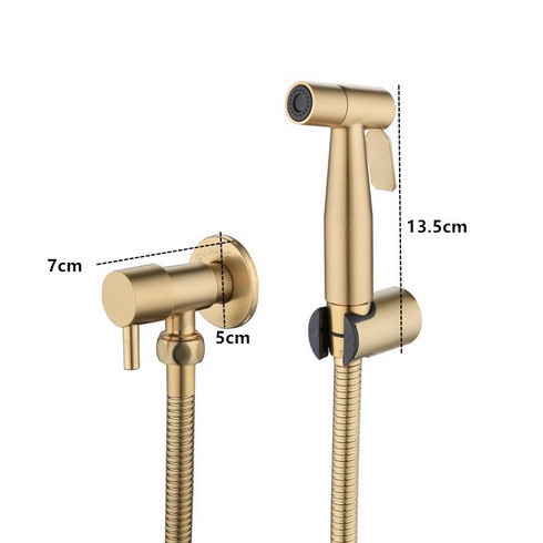 (SerbaSerbi)Jet shower Full Brass Jet Shower / Shower Cebok Bidet Kloset Brass Unik Antik Classic Gold Stainless Steel 304