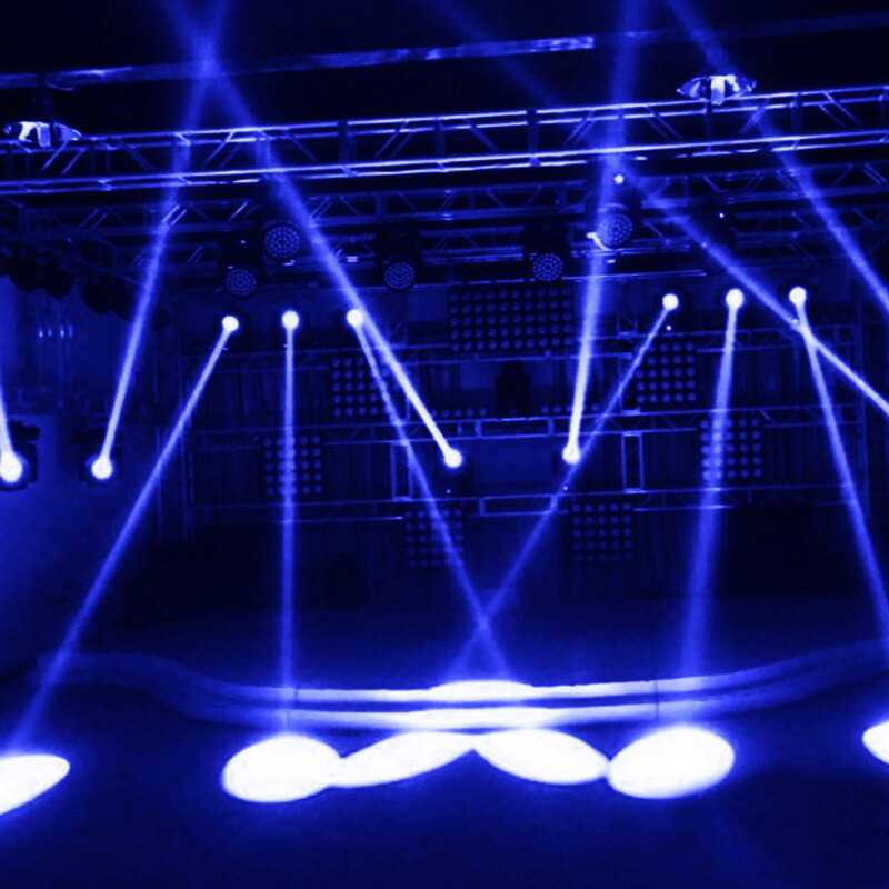 ( 100% BARANG ORI ) YOUTOPCOOL Lampu Sorot Panggung Spotlight DJ Disco Party Cool Blue 3W - YS-P02