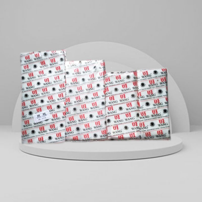 plastik es / kemasan gula santan terigu /kantong plastik murah / plastik kiloan / plastik wang Wang