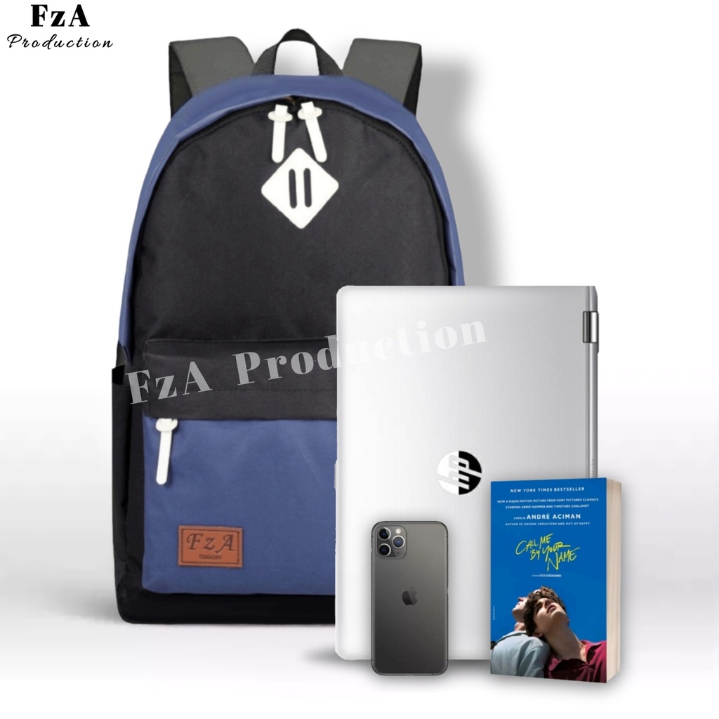 FzA Official - Tas Ransel Gendong Laptop Distro Sekolah Kuliah Pria Wanita Backpack Murah Original Tas Punggung Laptop - BNVQT