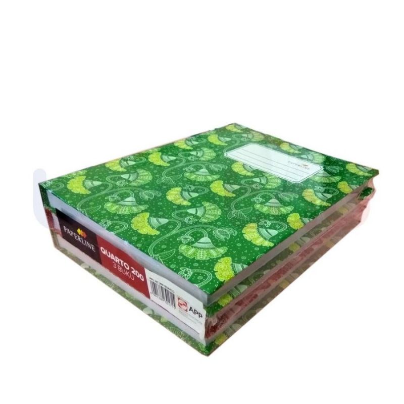 

Buku Hardcover Quarto Paperline 200 lembar