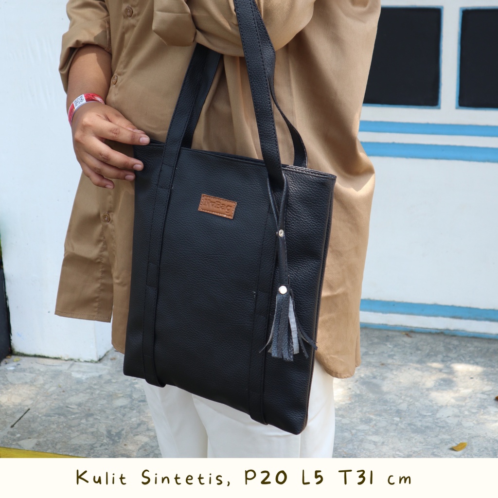 Tote Bag Model Simple Motif Print Gaya Korea untuk Wanita / PRIA Unisex buat kuliah jalan jalan COD