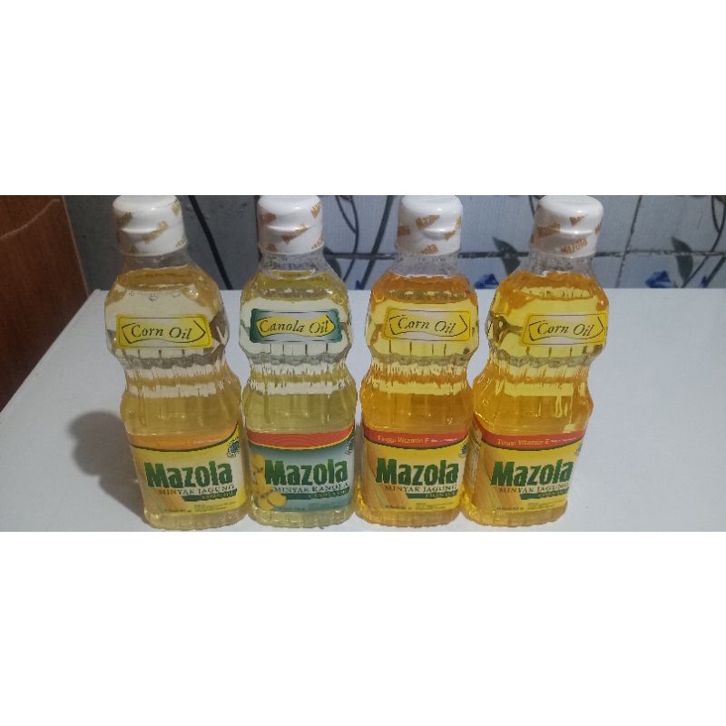 mazola canola oil dan corn oil 450ml