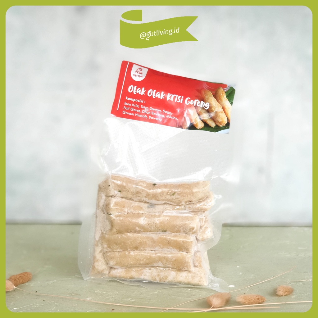 

Otak Otak Ikan Krisi Goreng Raw Wild Bebas Zat Aditif