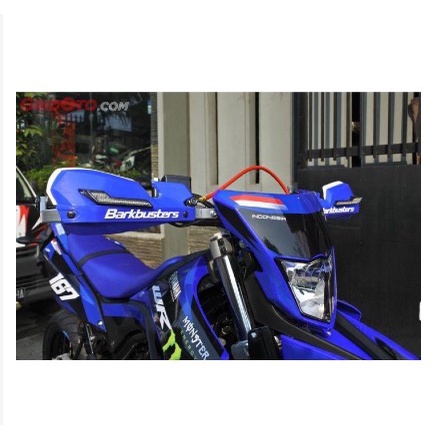 Handguard  lampu pro circuit modification lampu vixion klx crf rxking dtracker beat streat WR DLL