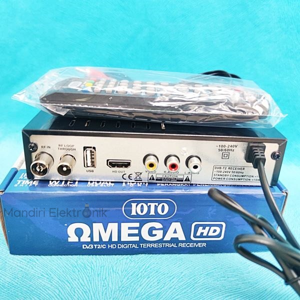 Set Top Box (STB) TV Digital DVB T-2 STB IOTO OMEGA - 4 MB STB Omega IOTO