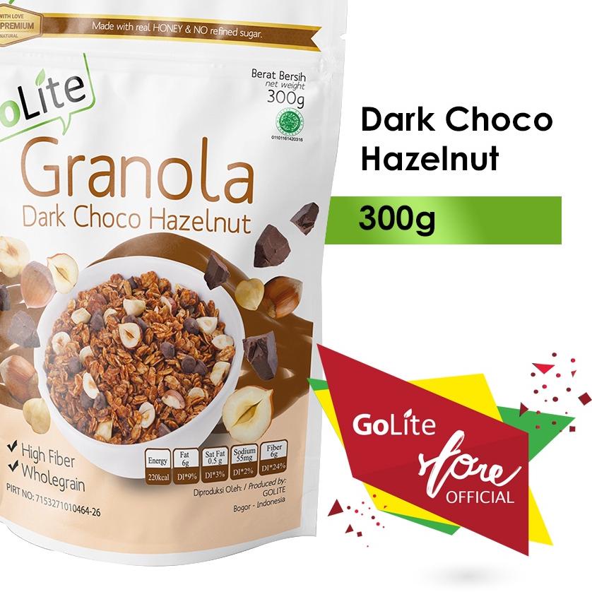 

Termurah[KI3]-Granola GoLite Dark Choco Hazelnut Toasted Muesli 300g