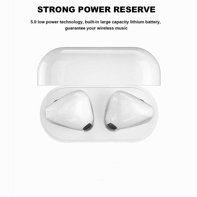 SHIMANG Earphone TWS HiFi Smart Touch Bluetooth 5.0 with Mic - Headset