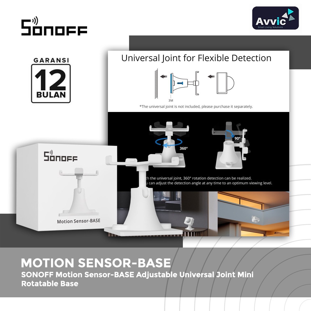 Sonoff PIR3RF Mounting for motion sensor Base