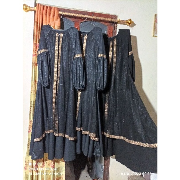 ABAYA Embos TILE Umbrella embos jetblack